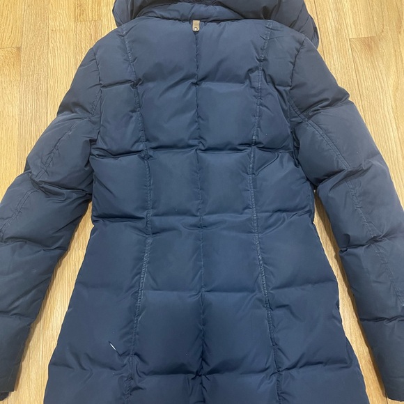 Mackage Troya Lavish Down Coat in navy Blue - Picture 2 of 9